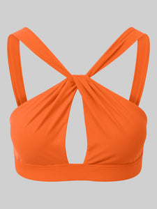 The Saní Bikini Top - Burnt Orange