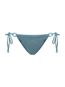 Elba Bikini Bottom - Teal Cloud