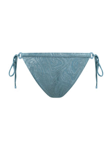 Elba Bikini Bottom - Teal Cloud