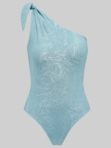 The Martinique One Piece - Teal Cloud