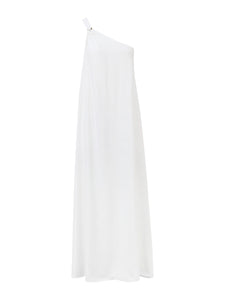 Una Halo Dress - Off White Wave