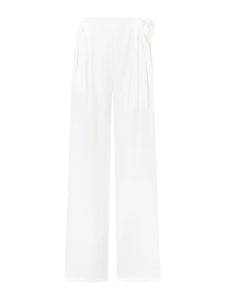 Santai Relaxed Trouser - Off White Wave