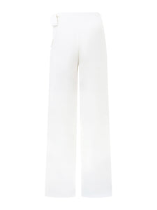 Santai Relaxed Trouser - Off White Wave